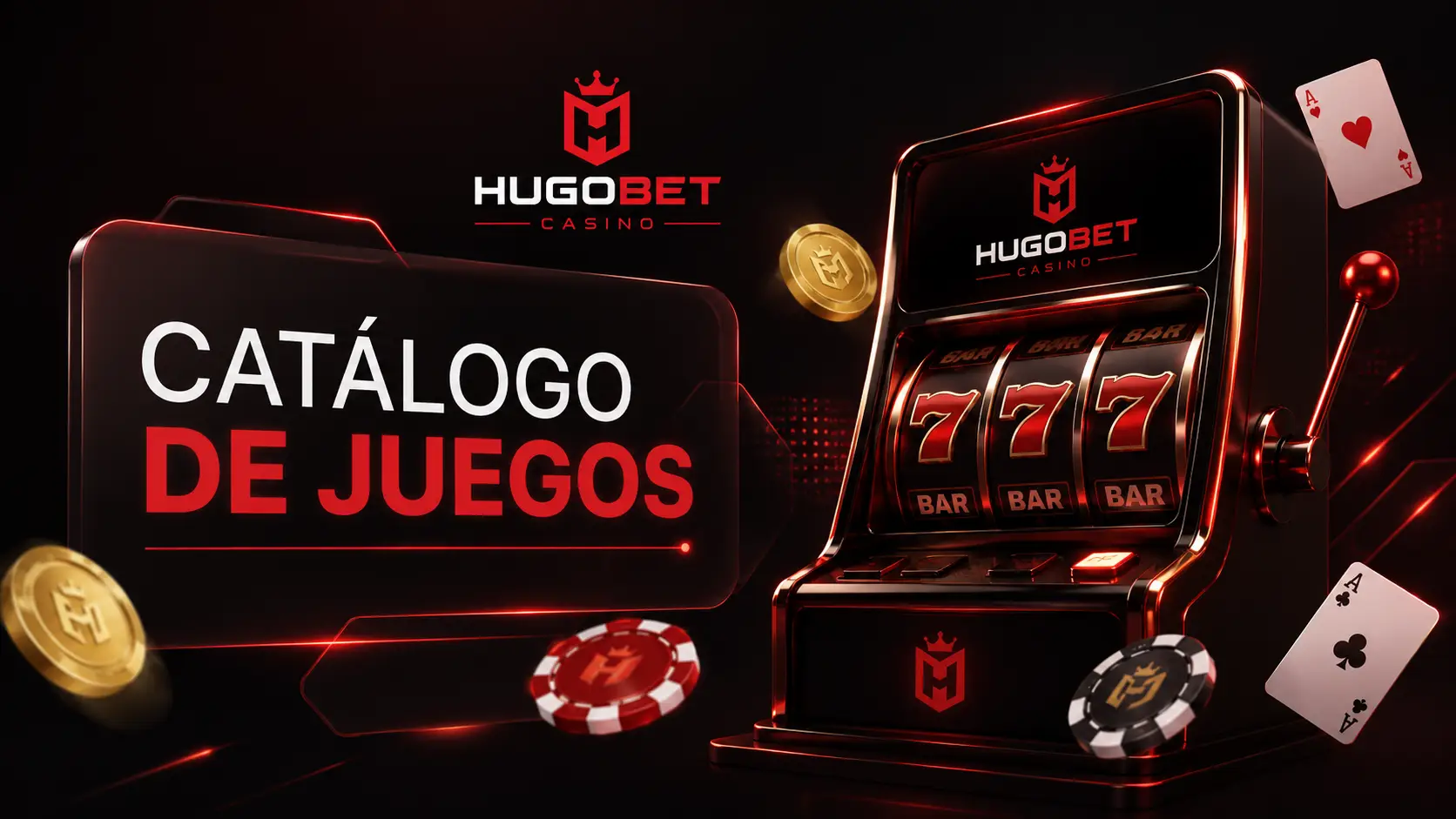 Catálogo de juegos en Hugobet Casino